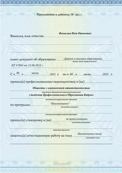 Выдаваемый документ - 2